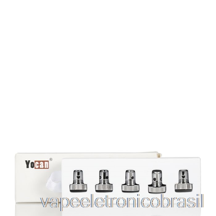 Vape Eletronico Yocan Evoluir-d Bobina De Substituição Dupla Espiral Panqueca Bobina